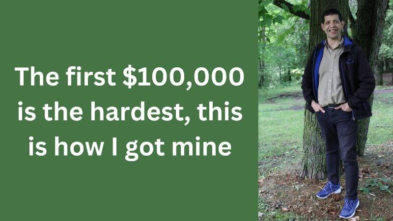 The first $100,000 is the hardest, this is how I got mine
