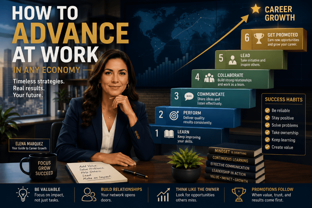 How to Advance at Work in Any Economy