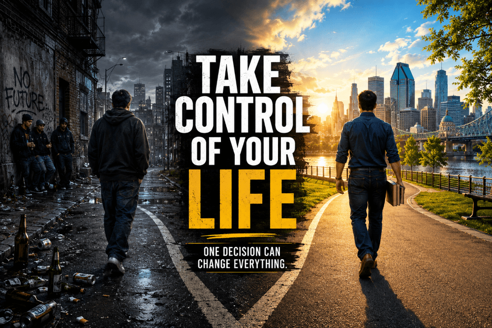 Take Control Of Your Life Once And For All