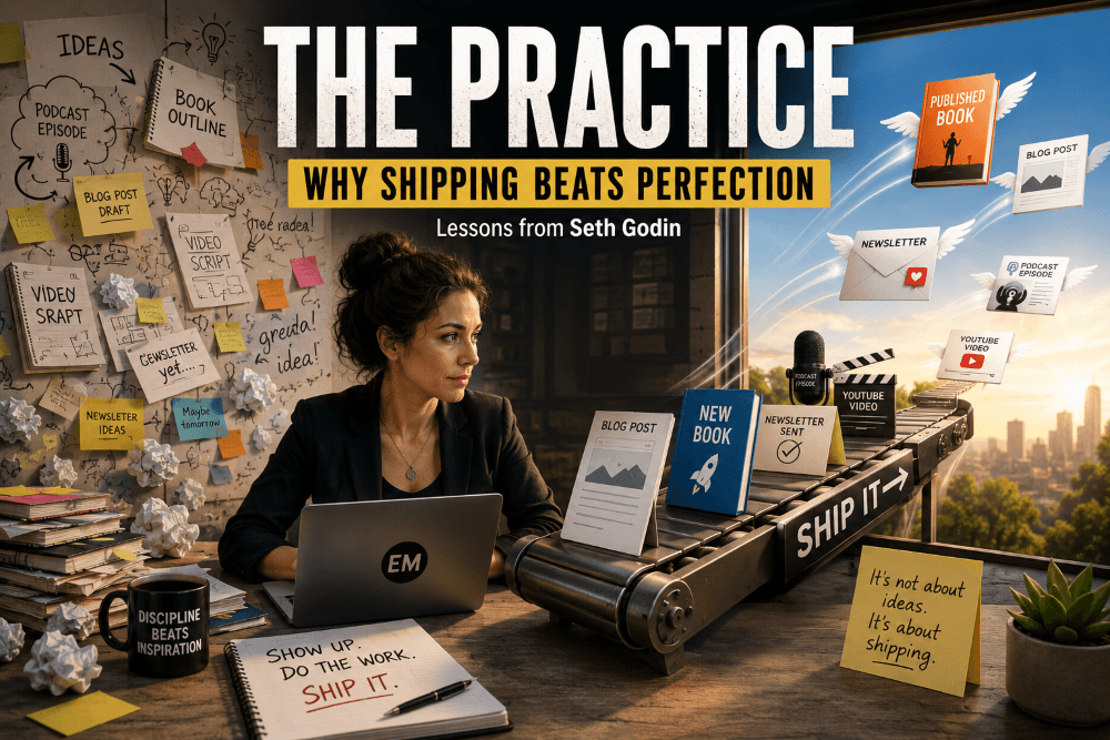 The Practice by Seth Godin: Why Creative Success Comes From Shipping