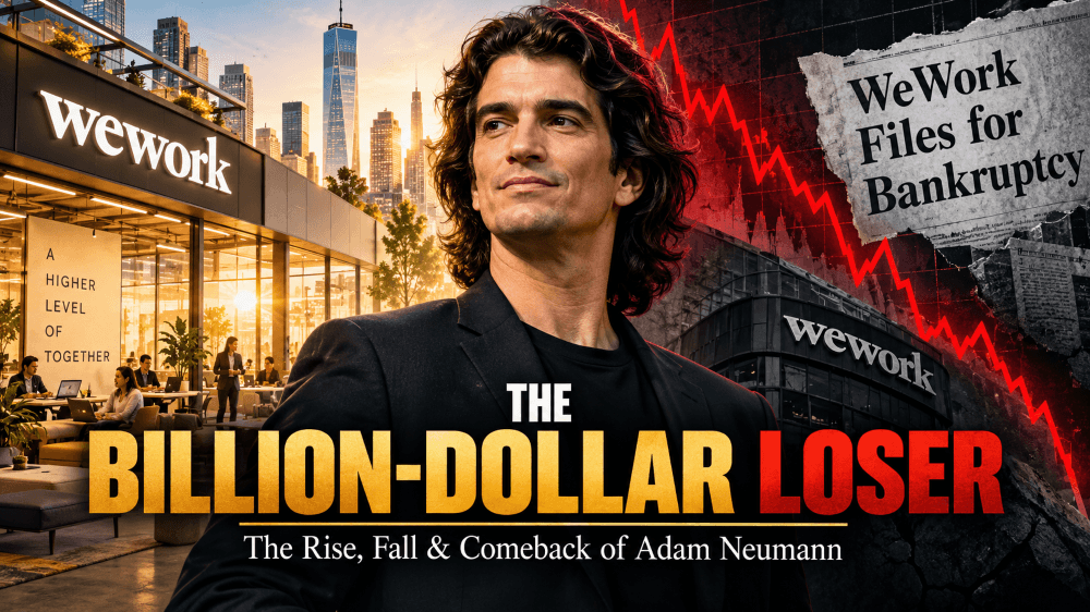 Adam Neumann and WeWork: The Billion-Dollar Loser