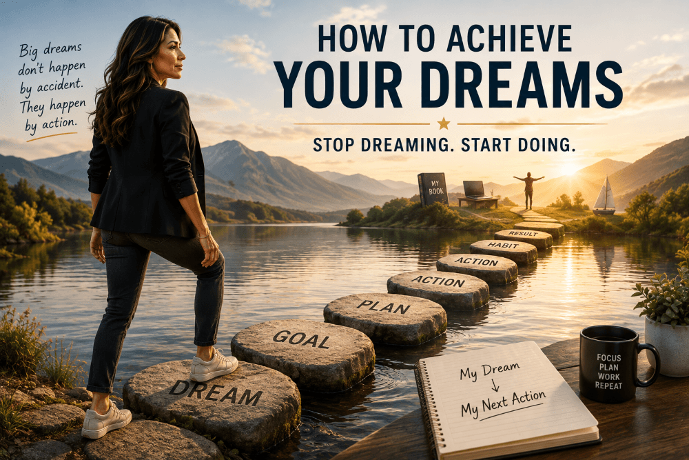 How to Achieve Your Dreams: Stop Dreaming and Start Doing