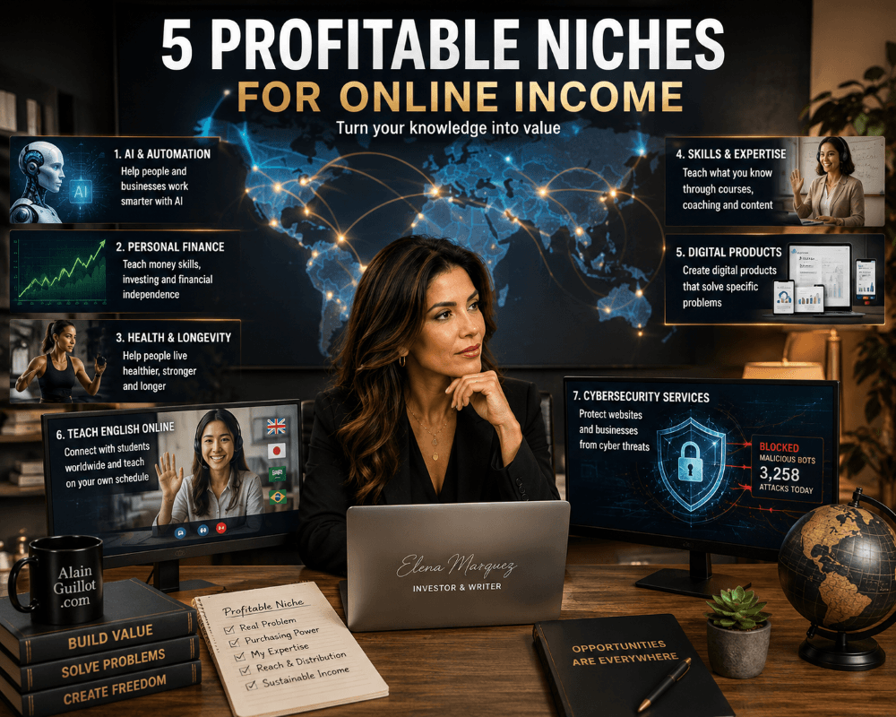Profitable Niches: 5 Ways to Build Online Income