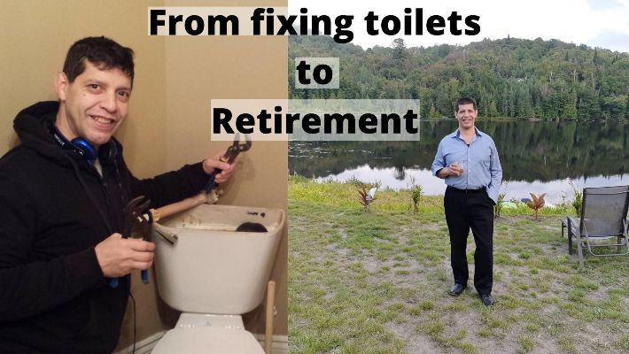 From Fixing toilets to retirement