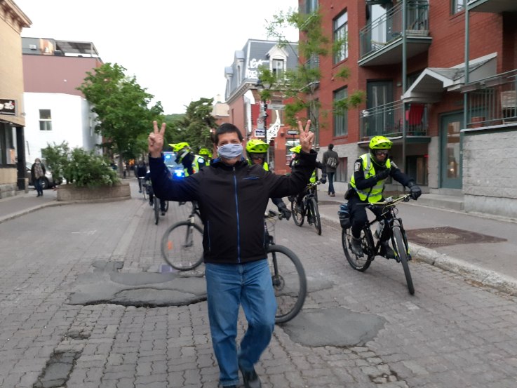 I CAN'T BREATH Walking again racism. In memory of George Floyd