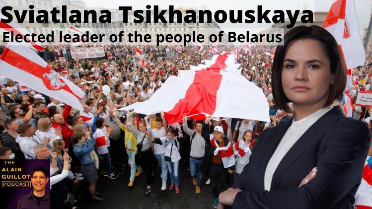 Sviatlana Tsikhanouskaya, from housewife to leader of the people of Belarus