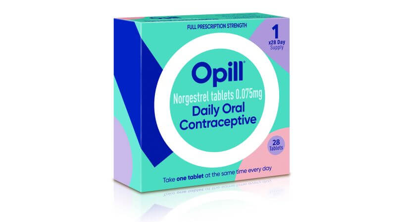 Opill birth control pill