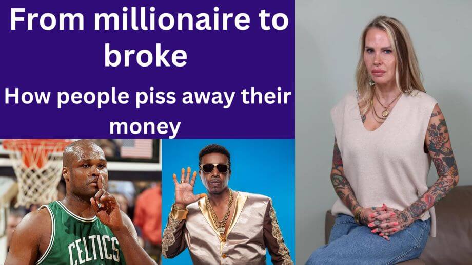 She won millions of dollars in the lottery and now she is broke