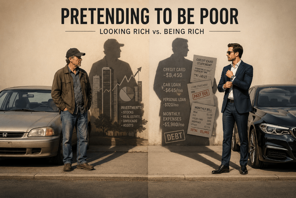 Why Rich People Pretend to Be Poor (And Poor People Pretend to Be Rich)