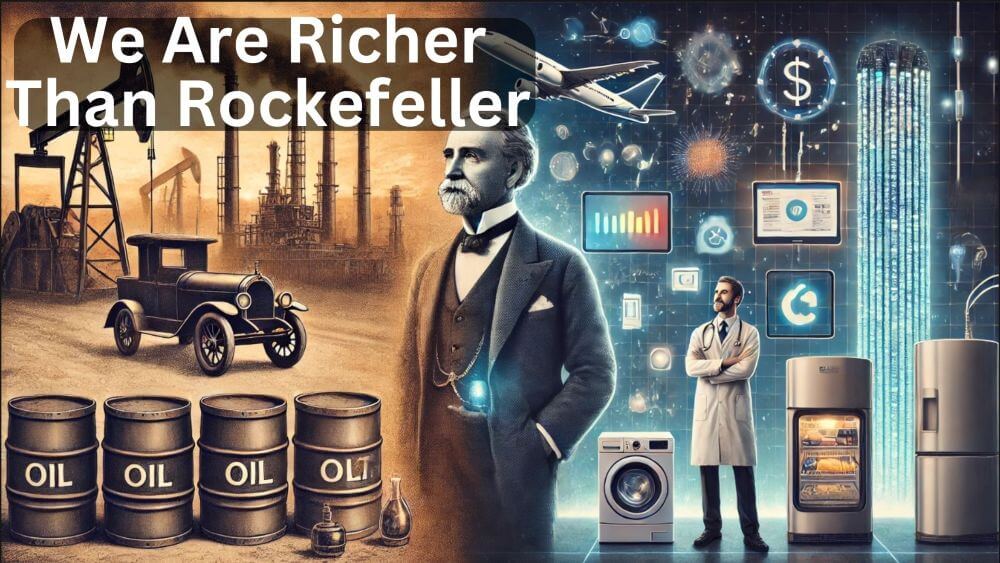 Why You’re Richer Than John D. Rockefeller: The Reality of Relative Poverty