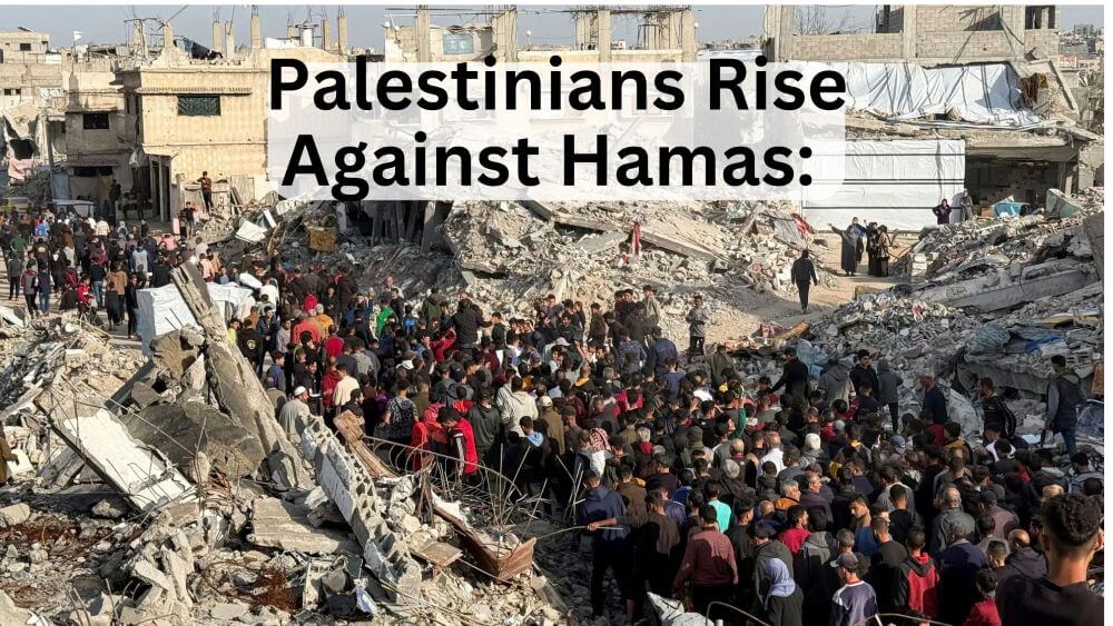 Palestinians Rise Against Hamas The Largest Protest Since War Began
