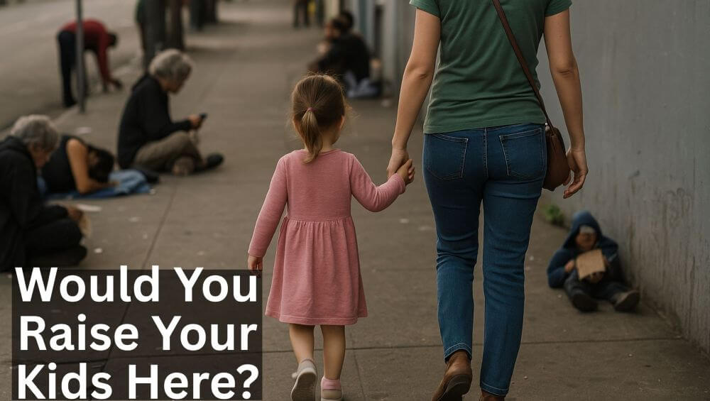 Democrat-Run Cities Are Collapsing—Would You Raise Your Kids Here?