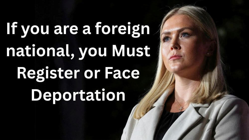 In the U.S. for More Than 30 Days? You Must Register or Face Deportation