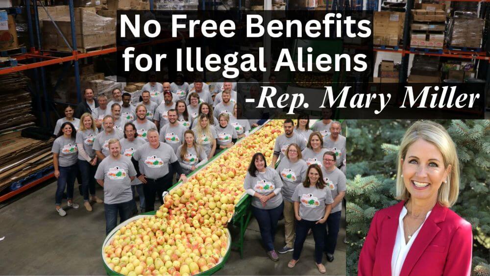 “No Free Benefits for Illegal Aliens,” Says Rep. Mary Miller