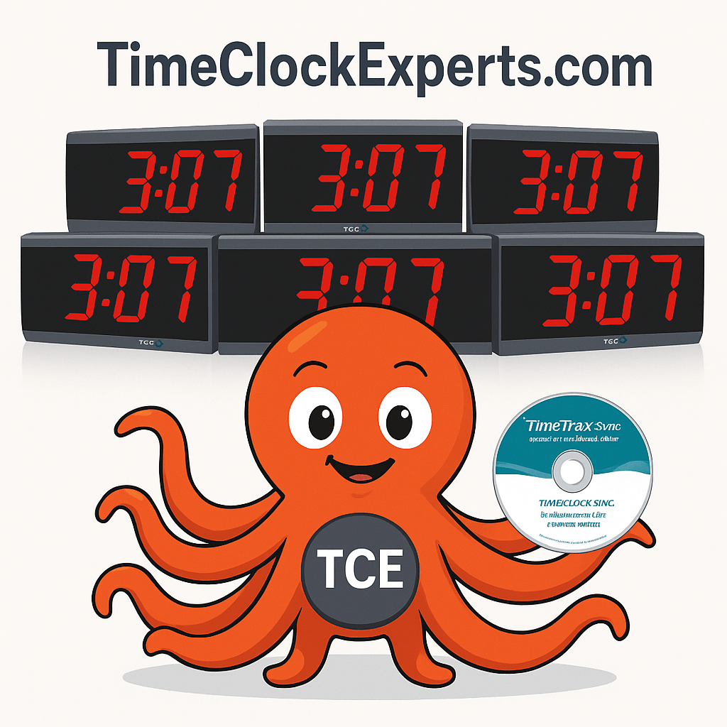 One-Cable Precision: How PoE Synchronized Clocks Deliver Unified Timekeeping Across Your Facility