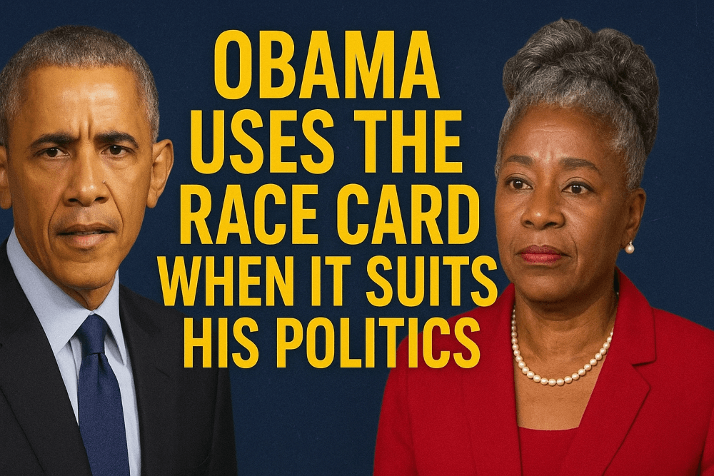 Barack Obama Uses the Race Card When It Suits His Politics — and Ignores It When It Doesn’t