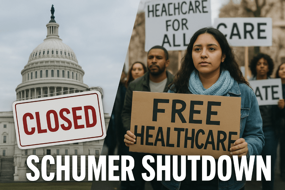 The Schumer Shutdown: Democrats’ Radical Demand for Free Healthcare for Illegal Immigrants