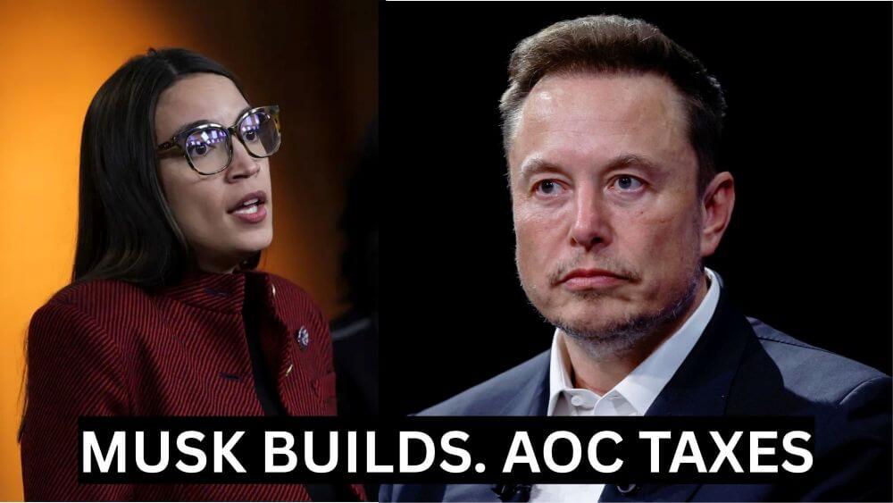 AOC Calls Elon Musk a “Conman” — But Her Socialist Record Tells a Different Story