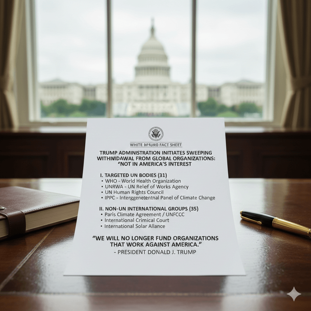 Not in America’s Interest: Trump Pulls the Trigger on Globalist Bureaucracy