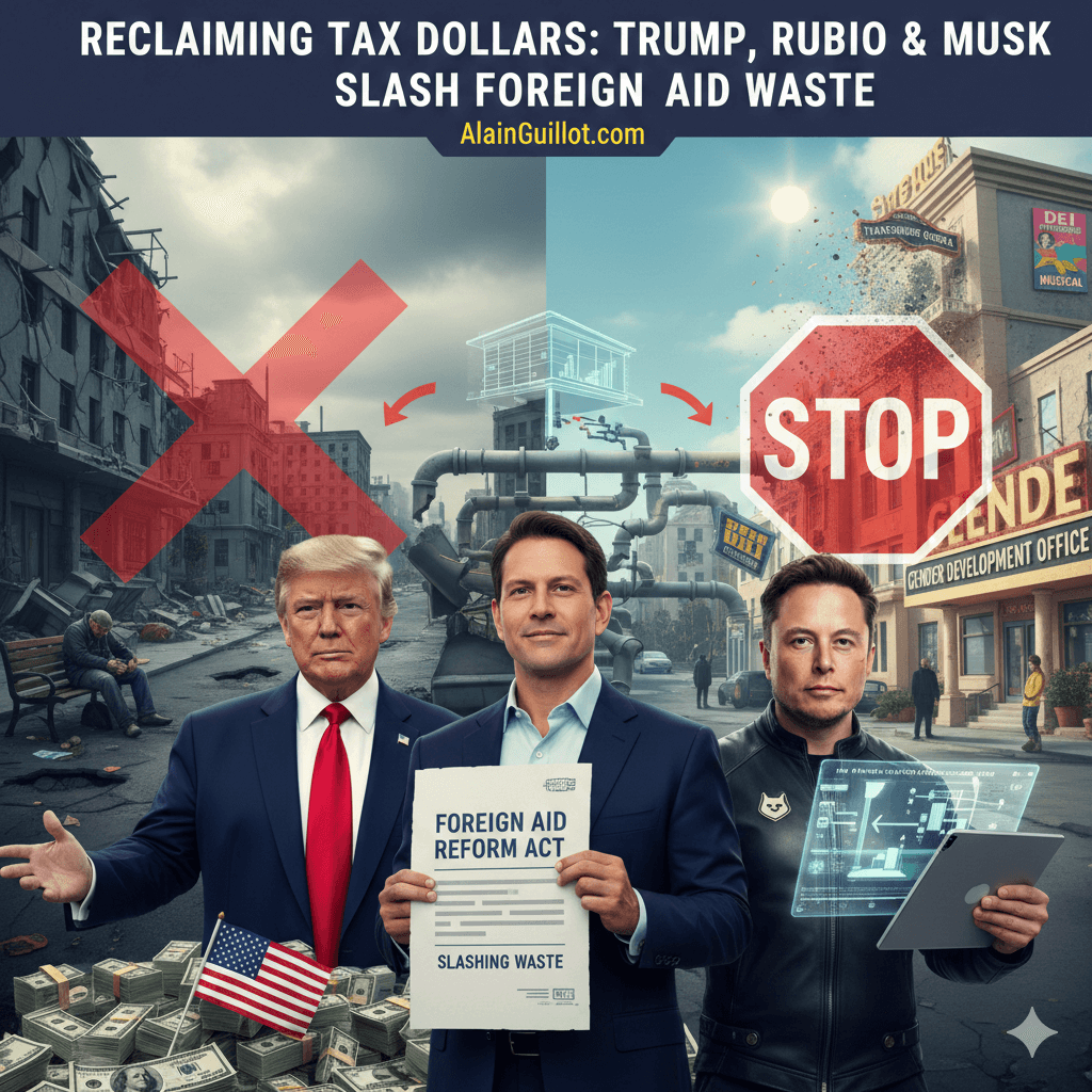 Reclaiming Tax Dollars: Trump, Rubio & Musk Slash Foreign Aid Waste