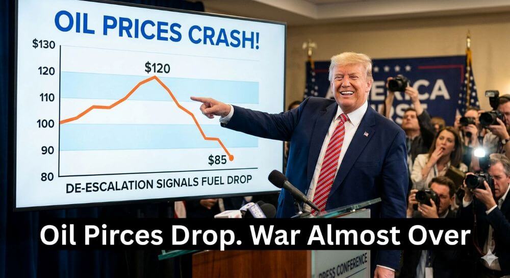 Oil Pirces Drop. War Almost Over