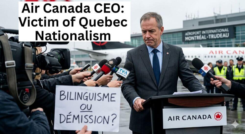 Air Canada CEO Michael Rousseau: Victim of Quebec Nationalism