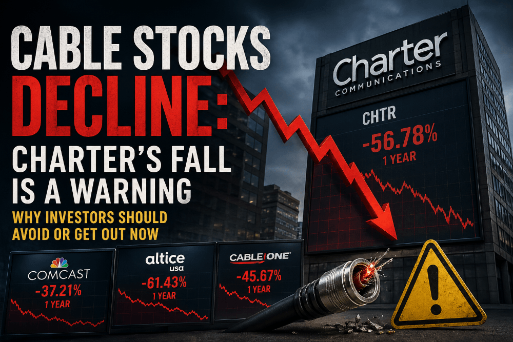 Cable Stocks Decline