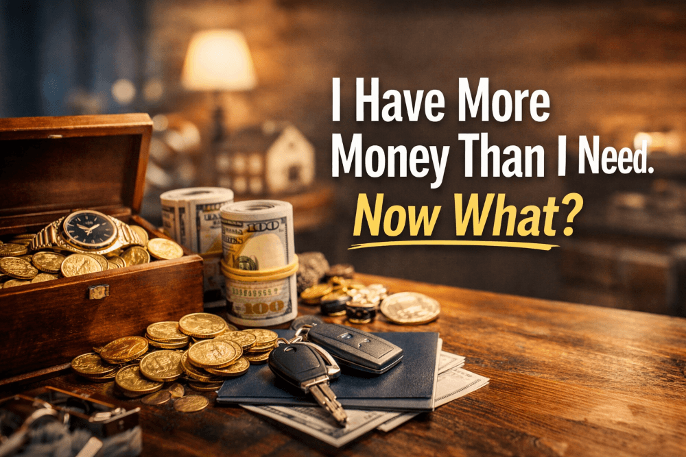 I Have More Money Than I Need. Now What?