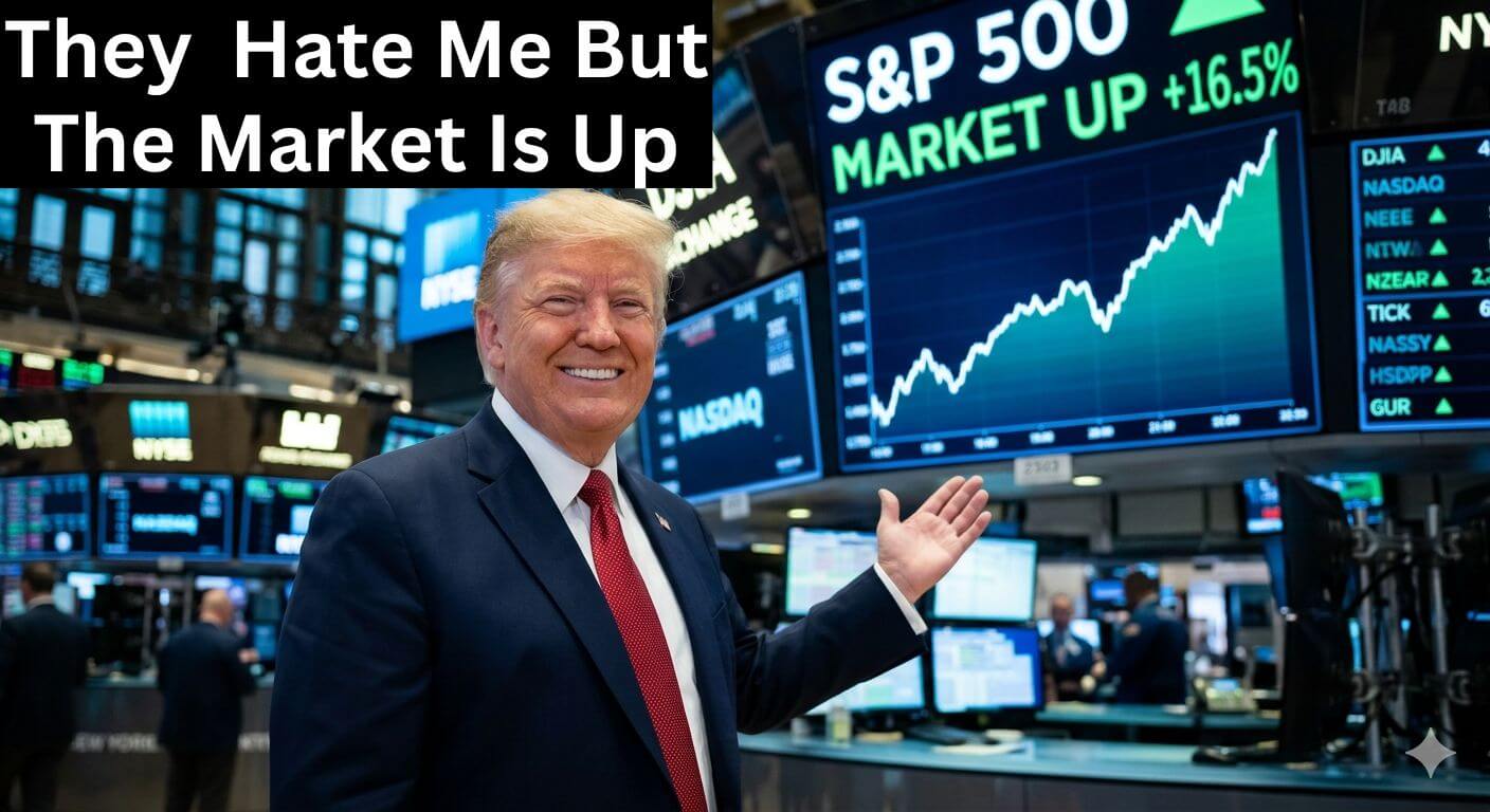 People Hate Trump, But the Market Is Still Going Up