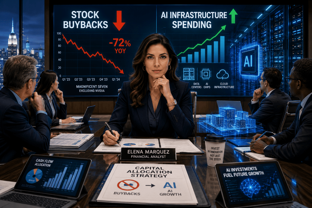 AI Spending vs Stock Buybacks