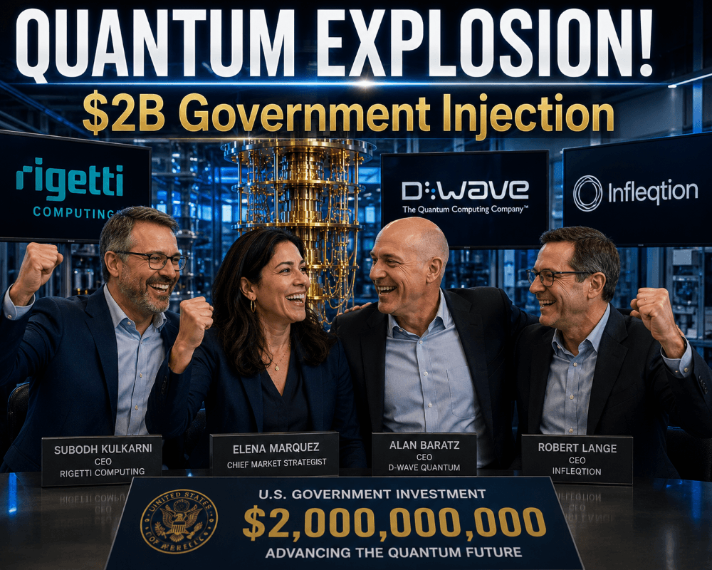 Quantum Computing Stocks Explode