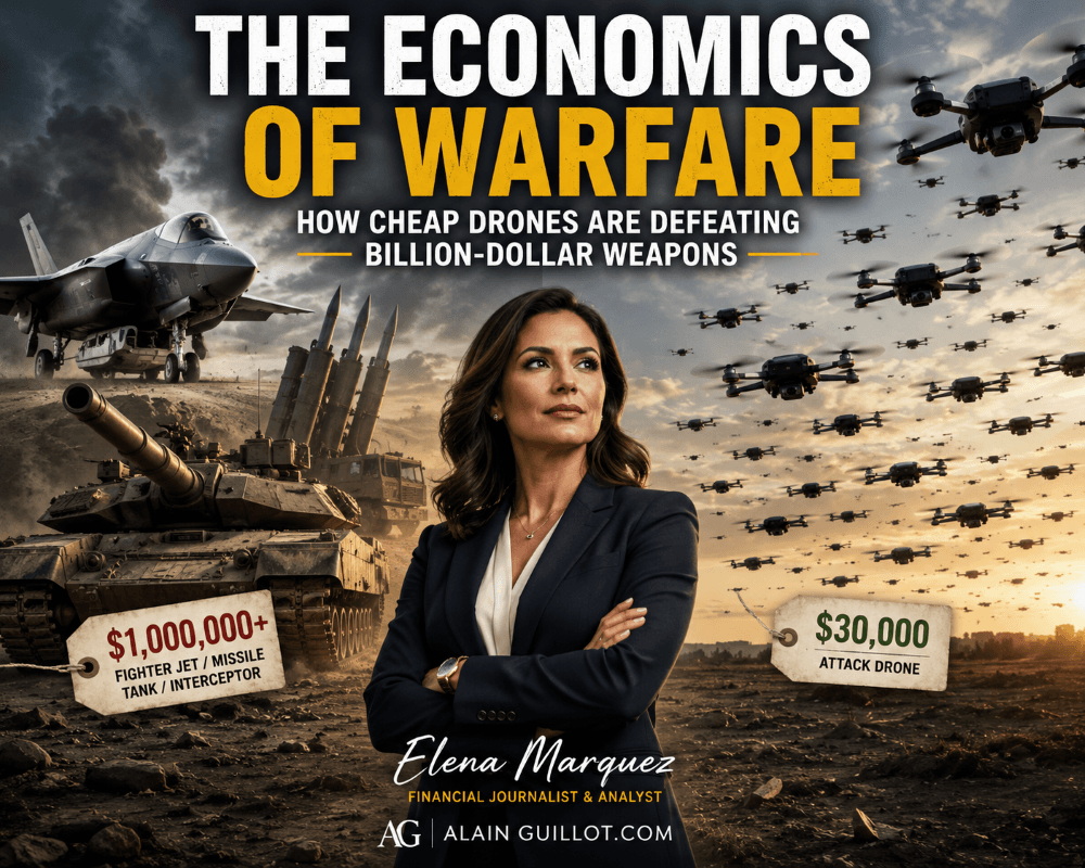 Economics of Warfare: How Cheap Drones Are Rewriting Military Power