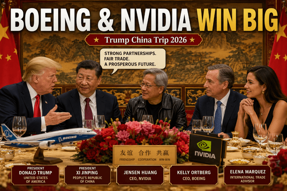 Trump China Trip CEOs