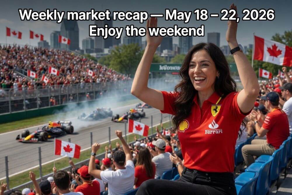 Weekly market recap — May 18 – 22, 2026