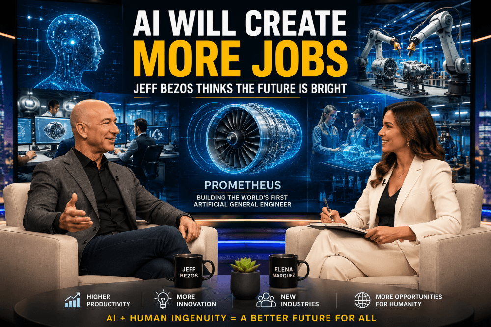 AI Job Creation Jeff Bezos Thinks AI Will Create More Jobs, Not Fewer