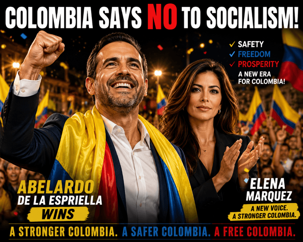 Abelardo de la Espriella Wins Colombia Election. The End of WOKE in Colombia
