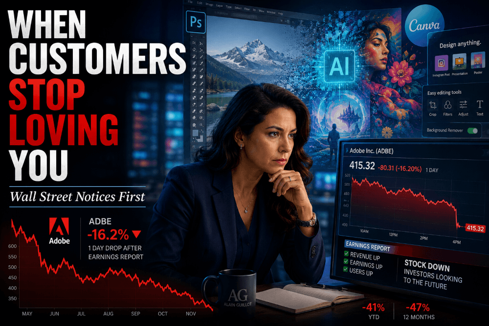 Adobe Loses Customer Love The Stock Is Crashing