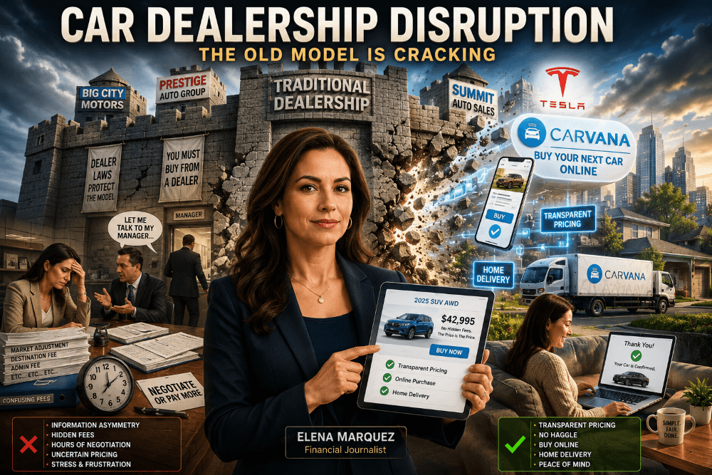 Car Dealership Disruption: Why the Old Model Is Cracking