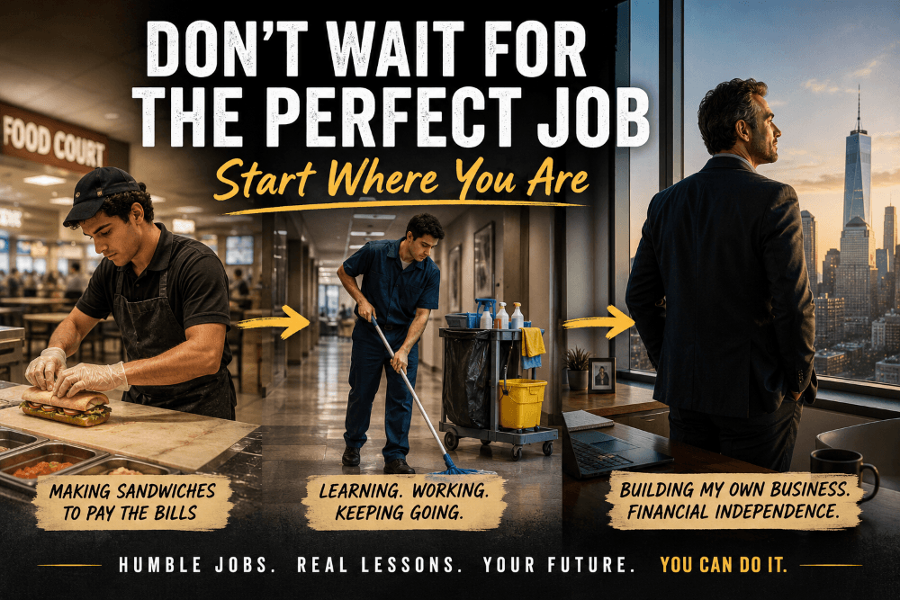 Don't Wait for the Perfect Job