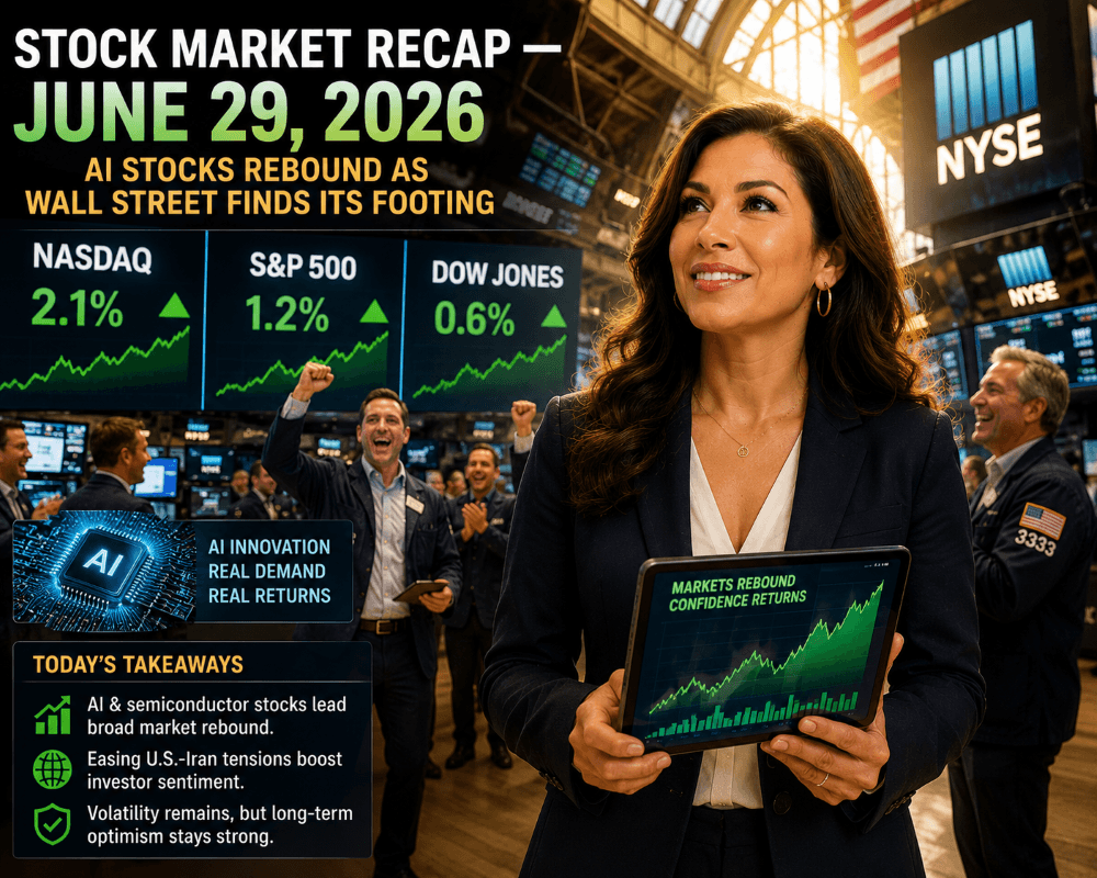 Stock Market Recap — June 29, 2026