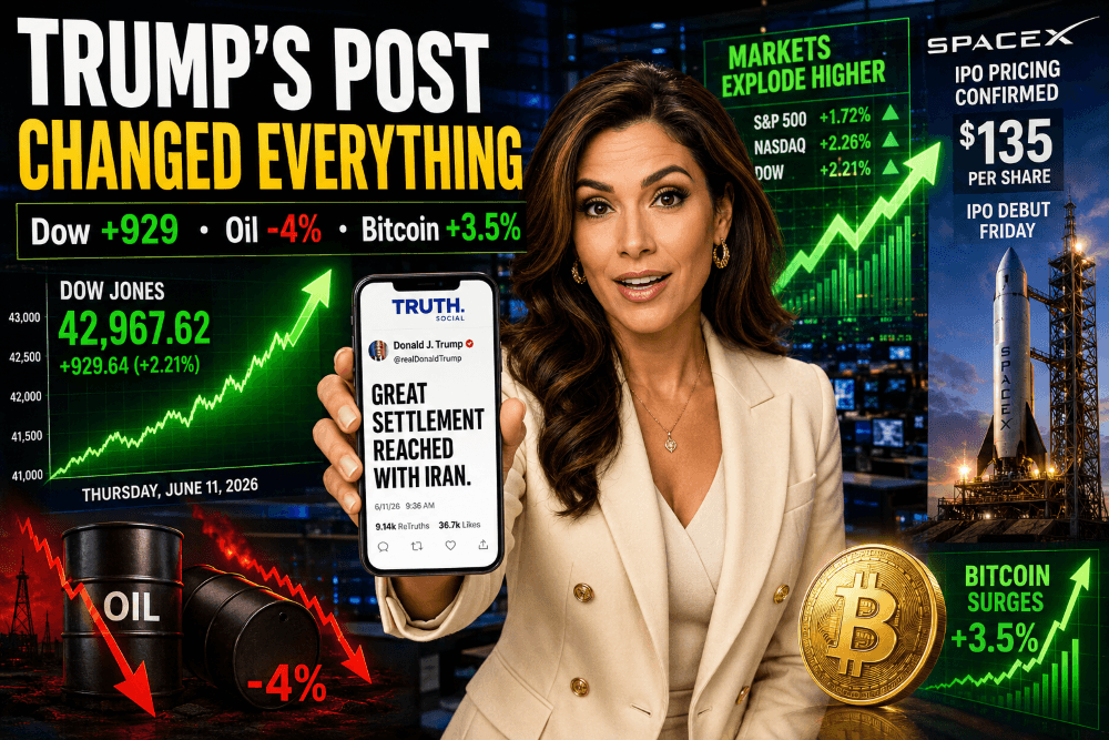 Stock Market Recep, Thursday, June 11, 2026