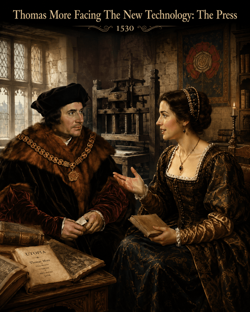 Thomas More Lessons for AI: Facing the New Tech Revolution