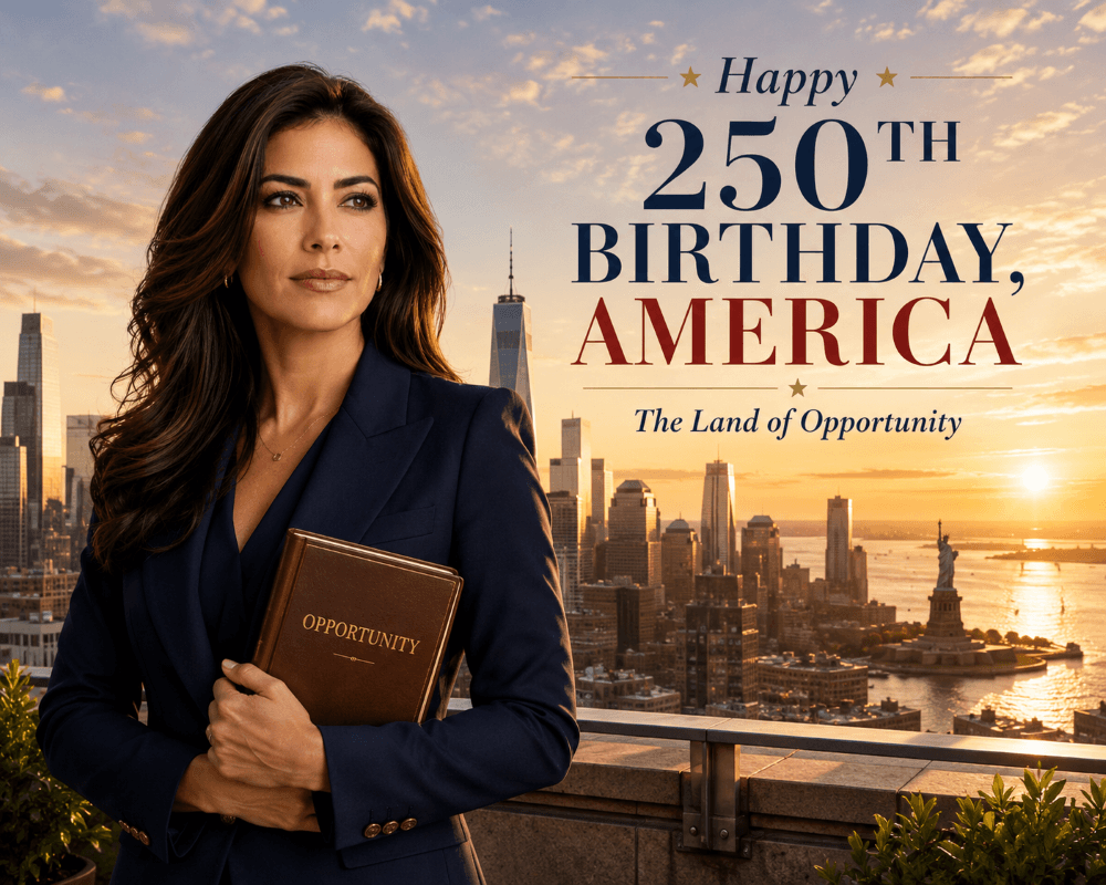 America Land of Opportunity: Happy 250th Birthday