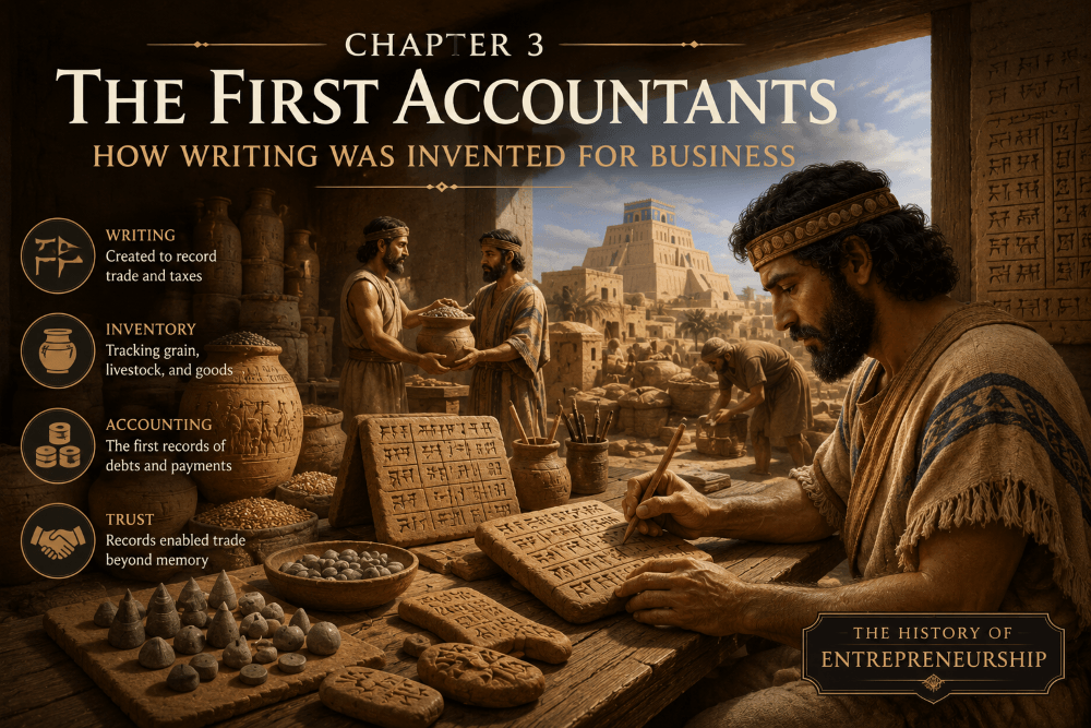 How Writing Was Invented for Business The First Accountants