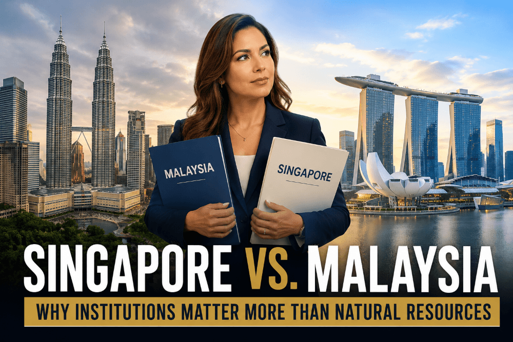 Singapore vs. Malaysia Why Institutions Matter More Than Natural Resources
