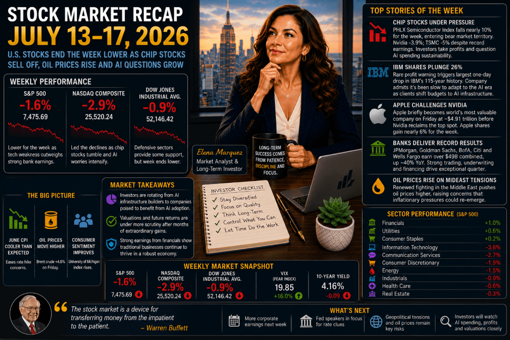 Stock Market Recap — July 13–17, 2026
