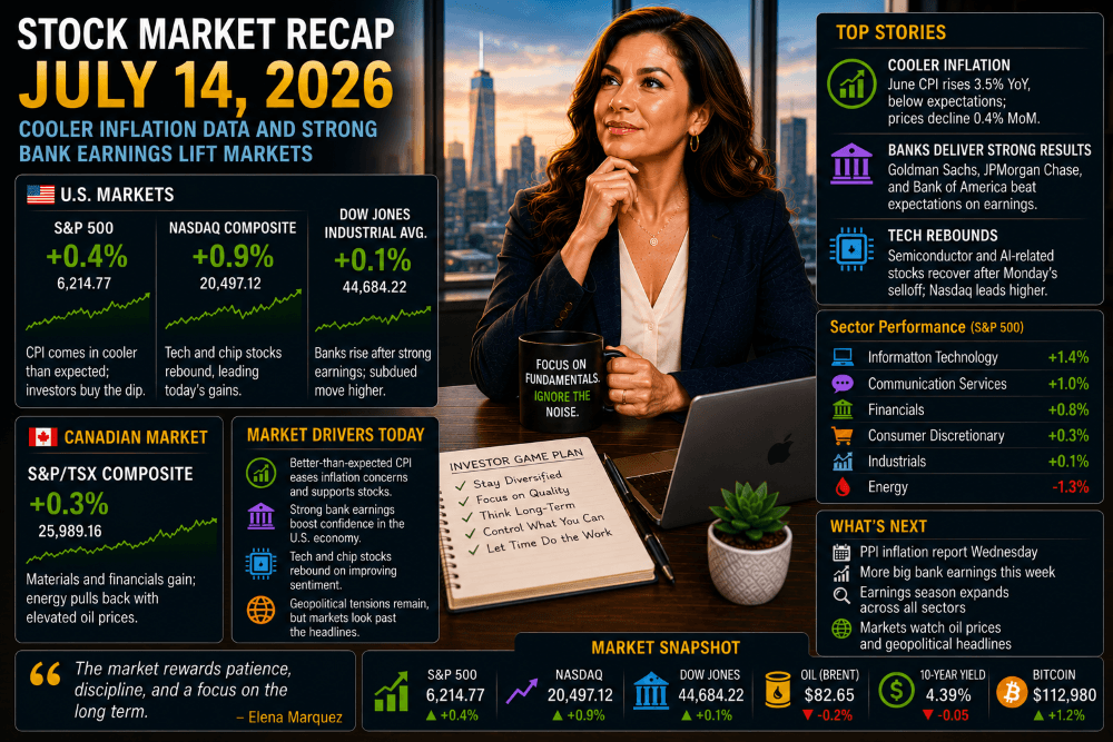 Stock Market Recap — July 14, 2026