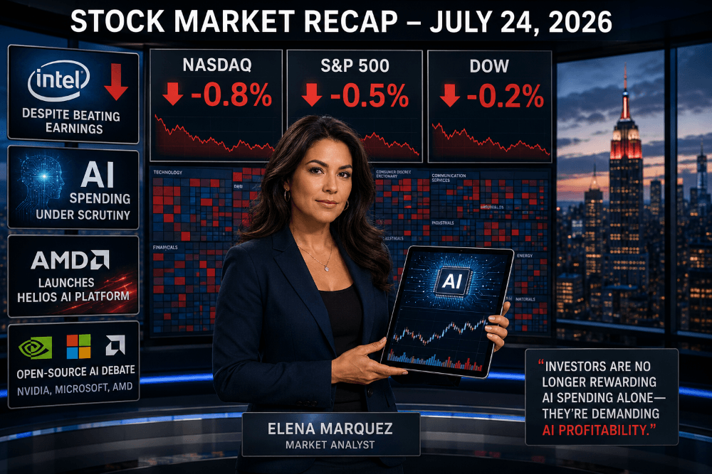 Stock Market Recap — July 24, 2026