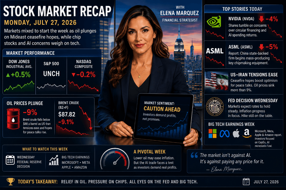Stock Market Recap — July 27, 2026
