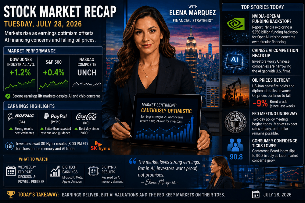 Stock Market Recap — July 28, 2026